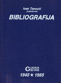 Bibliografija 1945 - 1985